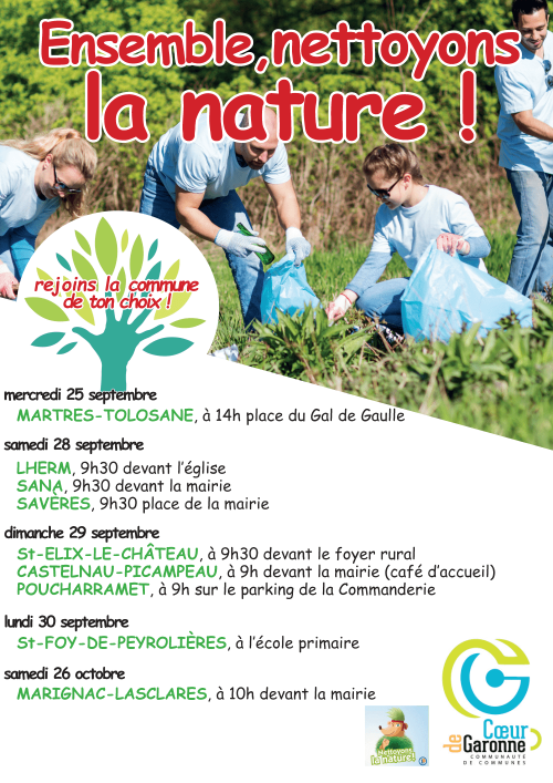 Affiche Nettoyons la Nature 2024.2